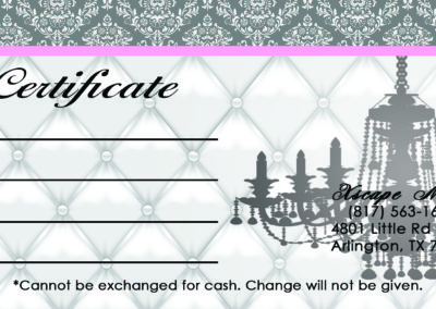 Gift Certificate