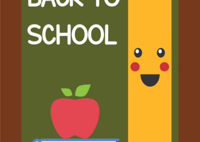 Back to School Garden Banner