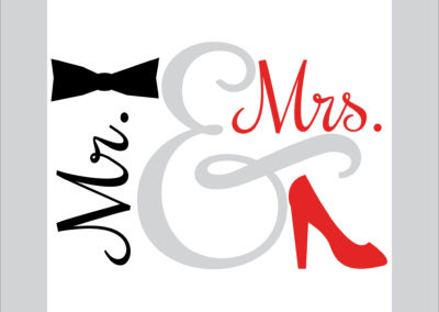 Mr. & Mrs. Garden Banner